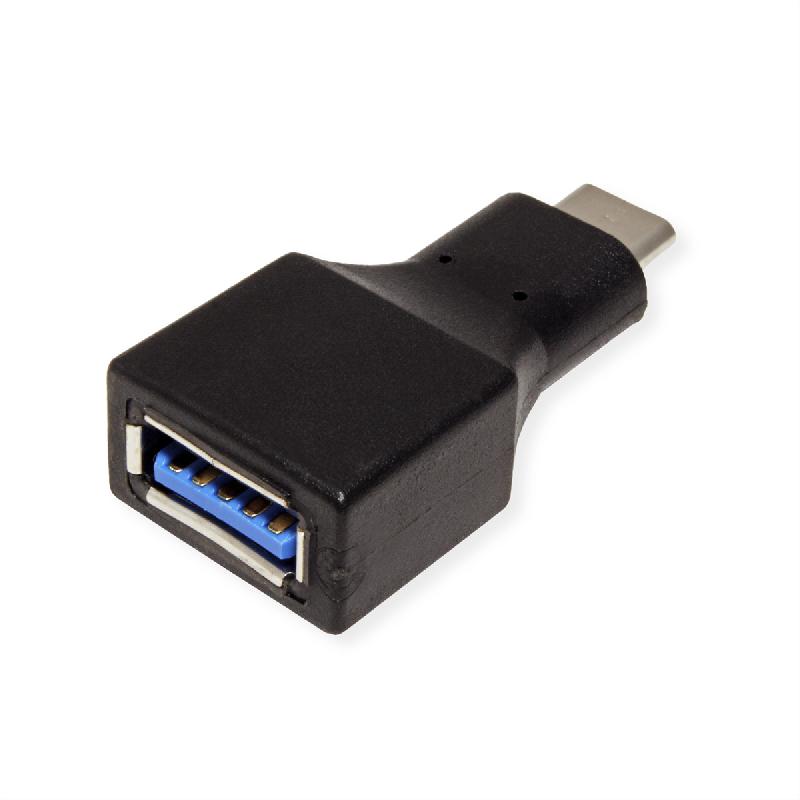 Value adaptateur usb 3.2 gen 1, usb type c - a, m/f, otg, noir_1