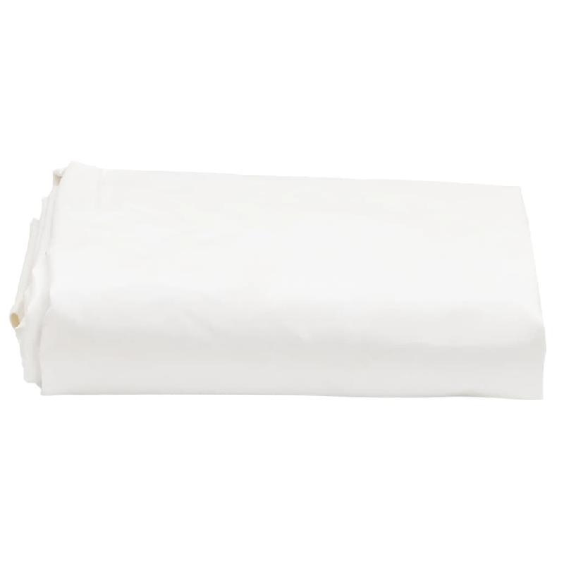 Vidaxl bâche blanc ø 5 m 650 g/m² 156234_1