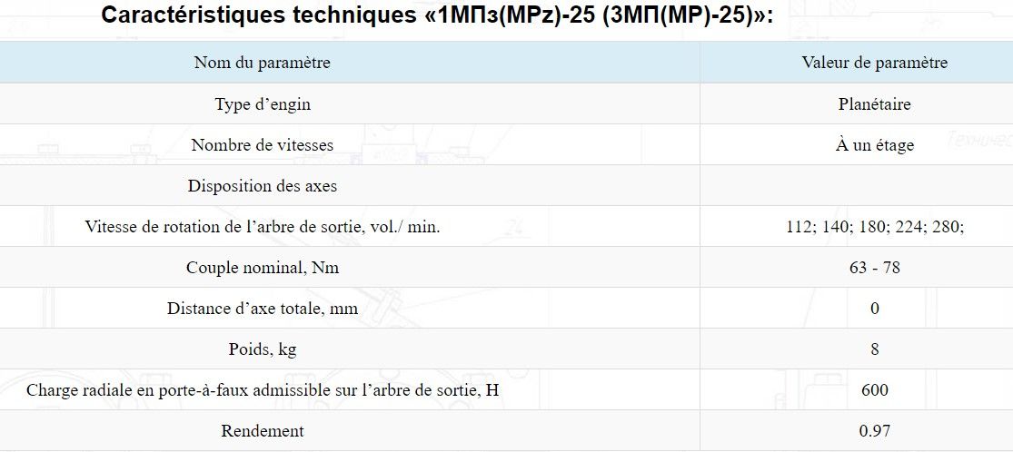 1мпз(mpz) - motoréducteurs à courant alternatif - réducteur-projet - couple nominal 63 - 78 nm_1