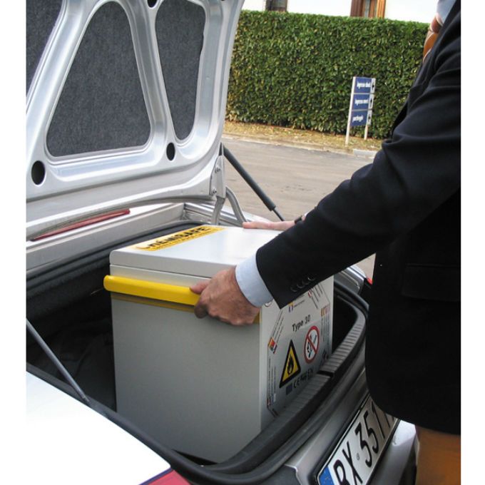 Armoires de stockage pour produits inflammables et radioactifs - Exacta Safety Storage Cabinets - Fermeture automatique du couvercle à partir de 50°C_1