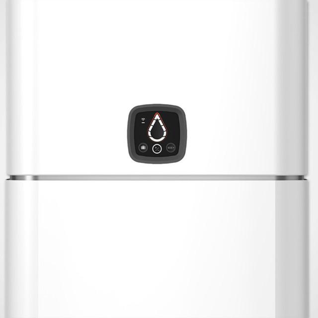 Chauffe-eau électrique Linéo connecté vertical mural blanc carré 100L - Atlantic - 157213_1