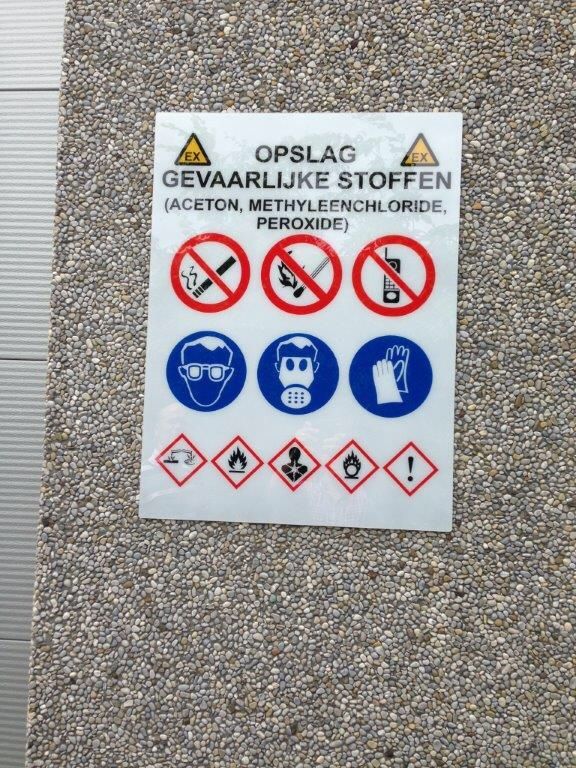 Panneau de signalisation GHS-CLP - Identification personnalisable pour substances dangereuses_1