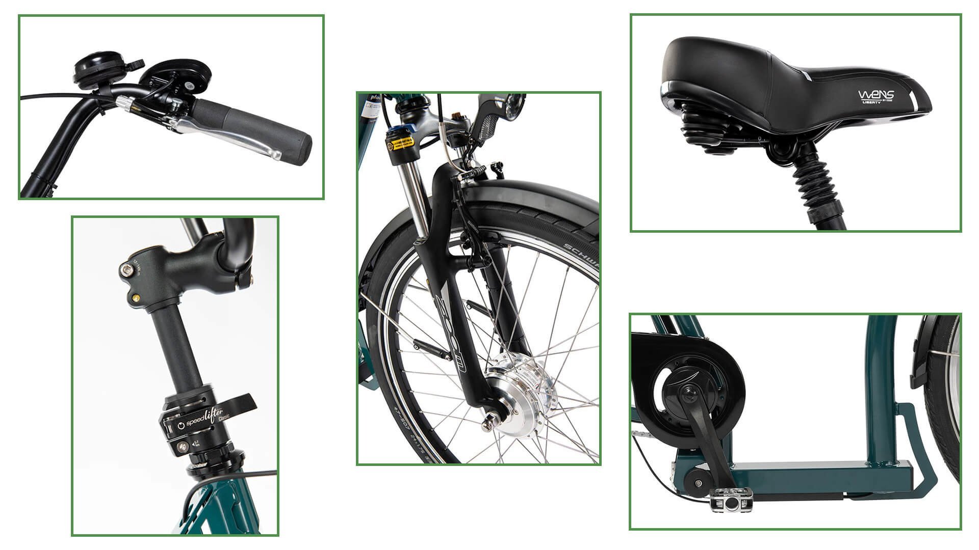 Tricycle Ally - Vélo pour personnes de petite taille avec pneus 24 pouces et équipements de sécurité_1