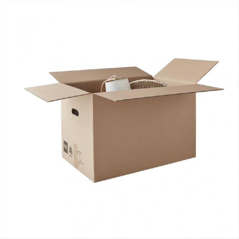 Carton 96 L - 60 x 40 x 40 cm - Rangement en carton robuste_1