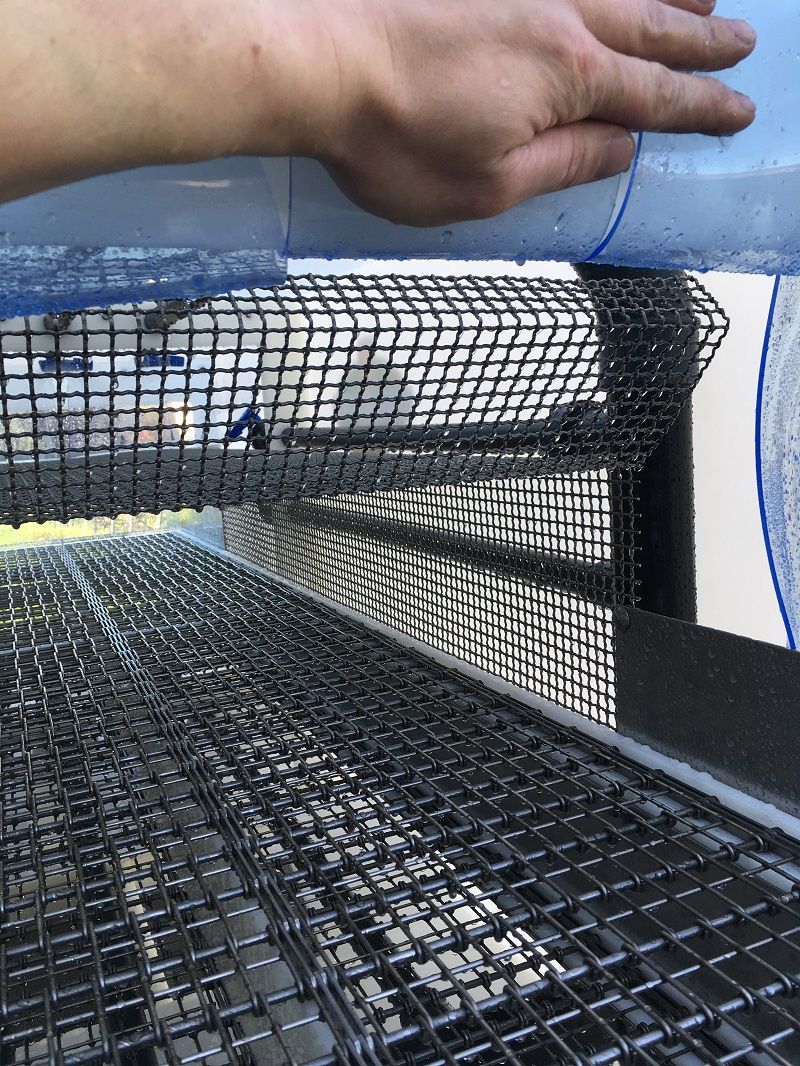 Ltm - laveuses industrielles alimentaires - sas chayoux - 1060 kg - laveuse de fruits et légumes avec tapis métallique_1