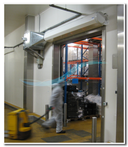 Porte d'air AFIM® - Séparation climatique efficace avec économie d'énergie_1