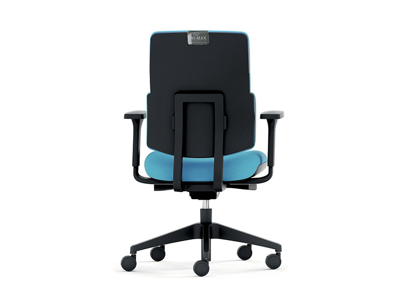 Fauteuil de bureau Stanley - Mécanisme synchrone - Accoudoirs réglables 3D - Tissu polyester_1