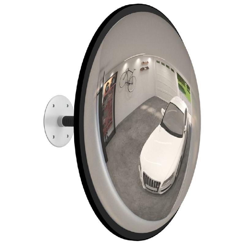Vidaxl rétroviseur convexe intérieur noir ø40 cm acrylique 153078_1