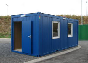 Constructions modulaires 20 pieds - 2 Barreaudages acier en option - CTX 15 Classic_1