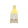 Cordon RJ45 Catégorie 6 F/UTP Jaune - 15 m - Blindage aluminium - Cuivre - Normes ANSI/TIA 568 et ISO 11801_1