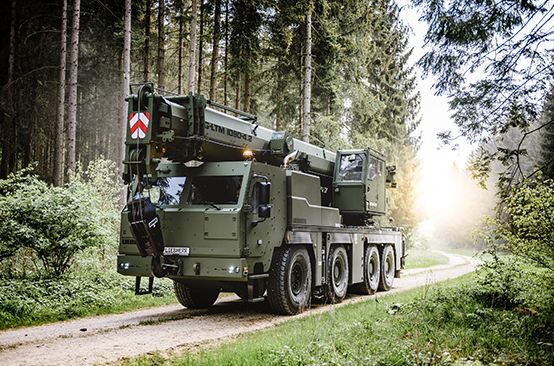 Grue automotrice Liebherr G-LTM 1090-4.2 tout-terrain