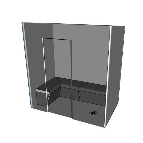 Hammam kit de construction cabine de douche à carreler 200x120 cm avec générateur vapeur et accessoires inclus_1