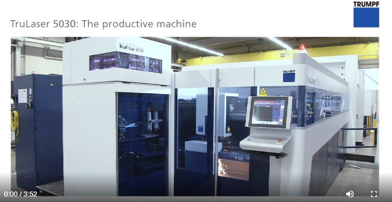 Trulaser 5030 / 5040 / 5060 - machines de découpe laser 2d - trumpf - grande productivité_1