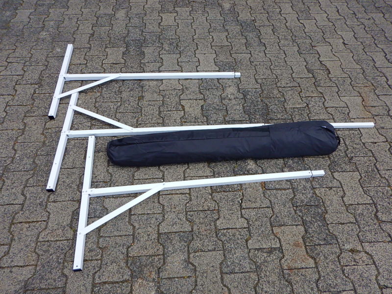 Bâche spécial brise vue - 7,20 mètres de longueur - système renforcé pour résistance au vent_1