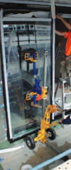 Chariot à ventouses pour la pose de vitrages, toles et stratifiés - En vente et en location - GK 200_1