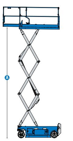 Élévateur de personnes GS-2632 - Hauteur de travail max 9,96 m - Poids 2 145 kg_1