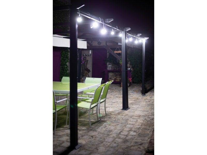 Lot de 5 ampoules LED sphériques - E27 230V - 7W - 50 lm - Verre opaque - TIBELEC_1