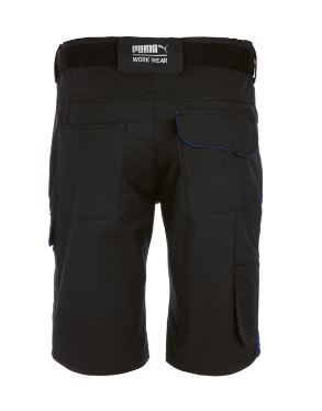 Short Stretch - 63% polyester, 34% coton, 3% élasthanne - 245g/m² (Anthracite/Bleu) - PCPS10-38 - PUMA_1