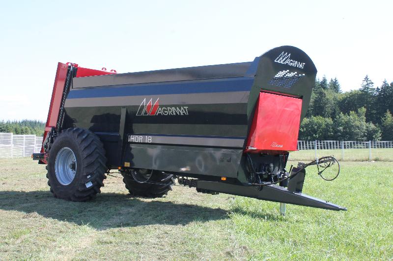 Thor 18 - Épandeur à fumier Magrimat - 18m3 avec profil robuste et compact_1