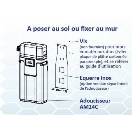 Adoucisseur mural 14 litres ELITE avec chlorinateur - compact et idéal pour 4 personnes_1
