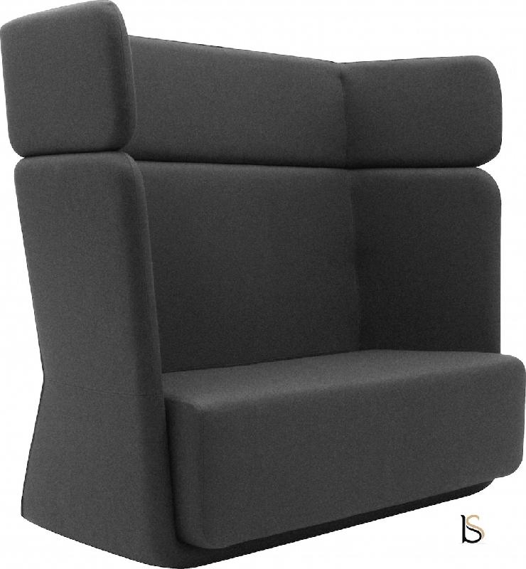 Canapé Softline Basket- 2 places - Haut, Feld Anthracite 610_1