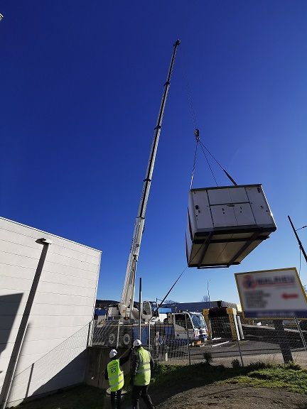 Chambre froide transportable Superbox - température dirigée de -30°C à 30°C - stockage jusqu'à 44 europalettes_1