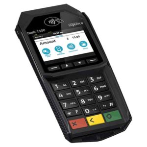 Terminal de paiement électronique Pin pad sans contact - Desk 1500 Ingenico avec écran couleur et paiement mobile_1