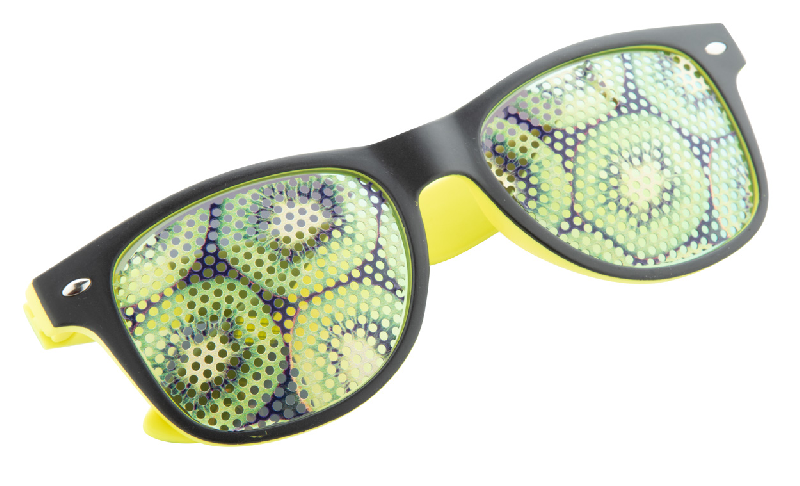 Lunettes de soleil en plastique - Monture bicolore - Verres métalliques - Protection UV 400_1