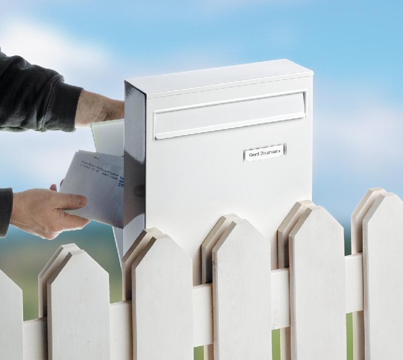 Boîte aux lettres Leipzig 778 - acier galvanisé - format portrait - norme EN 13724_1