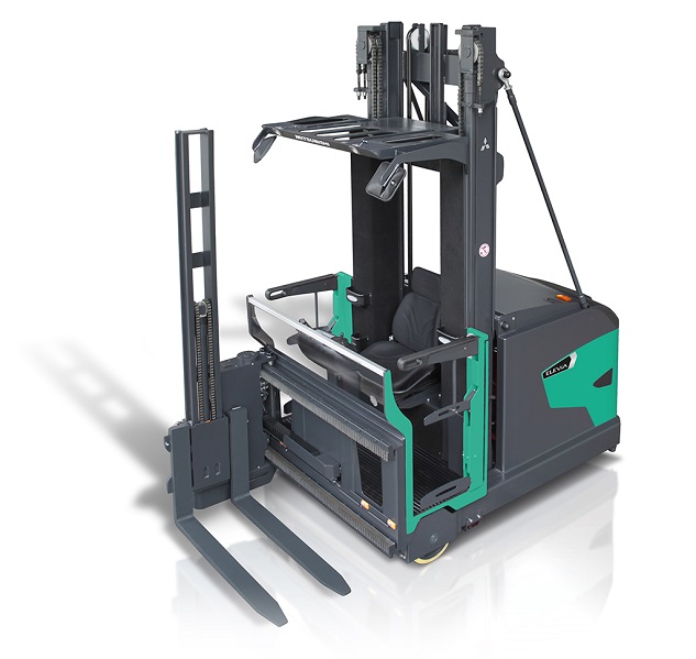 Chariot tri-directionnel Mitsubishi VNT15-20(XL) - options disponibles - électrique - capacité 1100-1400 kg_1
