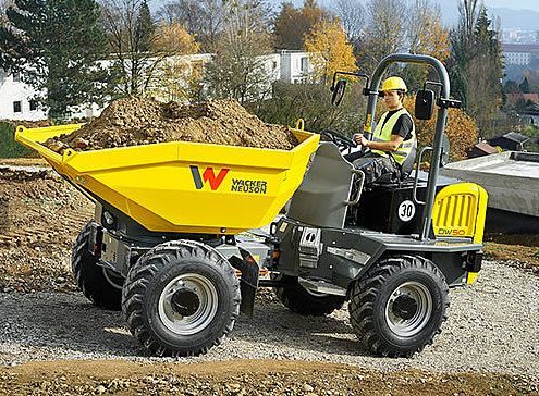 Dw50 dumper sur pneu - wacker neuson - 5000 kg_1