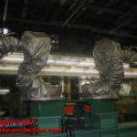 Housse pour robots en zone de coulée et coulée sous pression - Tissu aramide TIFFON-R et TKS-ALU - Haute résistance thermique_1