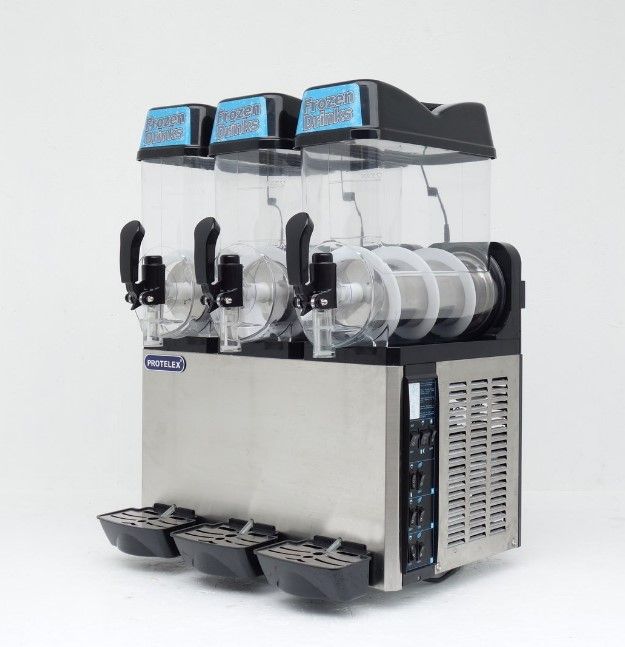 Appareil à granita avec structure en inox et refroidissement par air