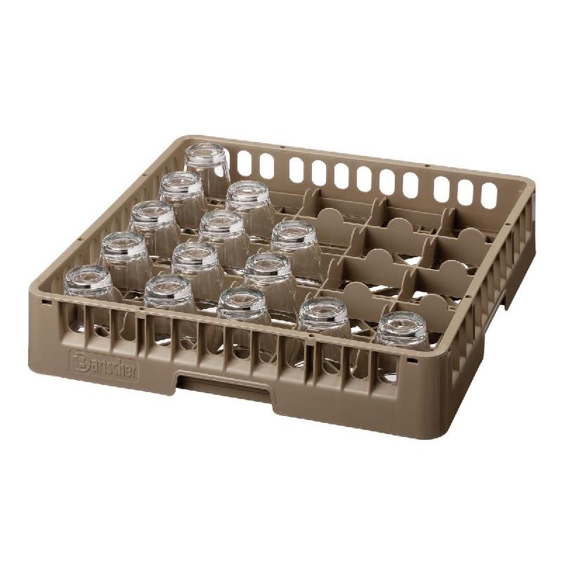 Casier de lavage 50x50 - 25 verres | Bartscher - 100_1