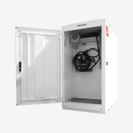 Cuve de stockage d'AdBlue en acier double paroi - 2080 à 4900 L - EnviroCube Blue ECB - Ravitaillement véhicules et engins_1