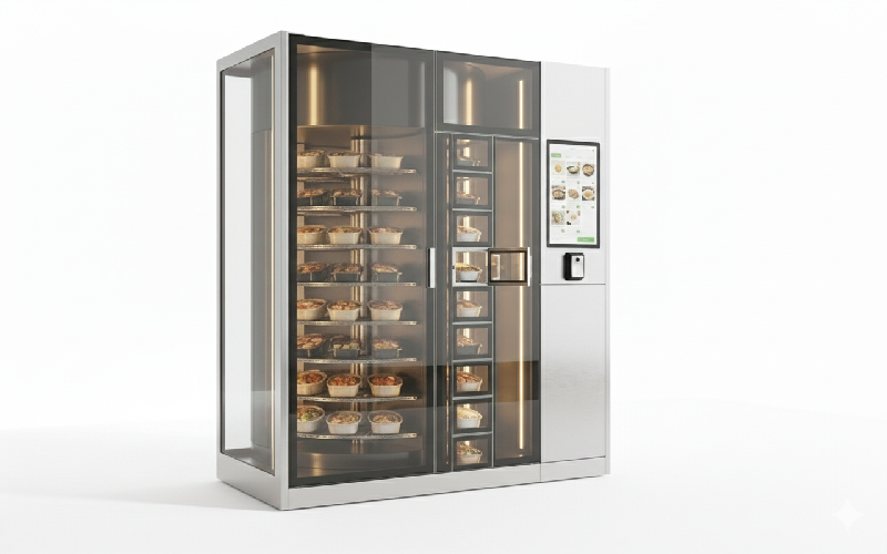 Distributeurs automatiques intelligents de plats préparés - Smart Ready Meals Vending_1
