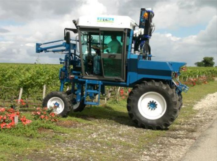 Lydia 100-140 - tracteur enjambeur - frema - à transmission hydrostatique 2 ou 4 rm_1