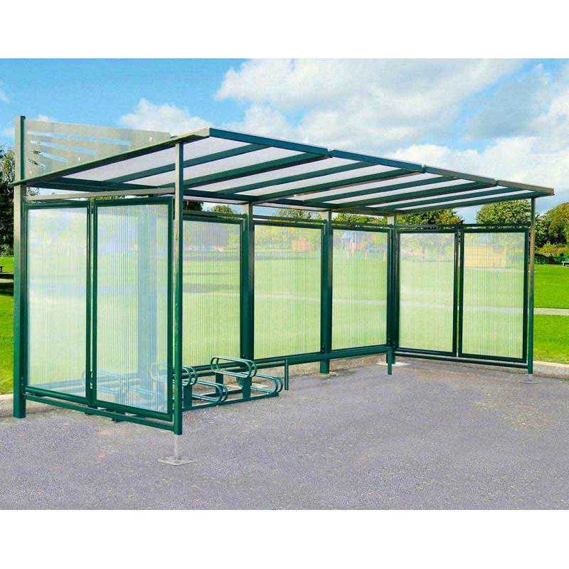 Abri vélos Conviviale® - Ref : 529610.Gpro - Moderne, robuste et extensible_1