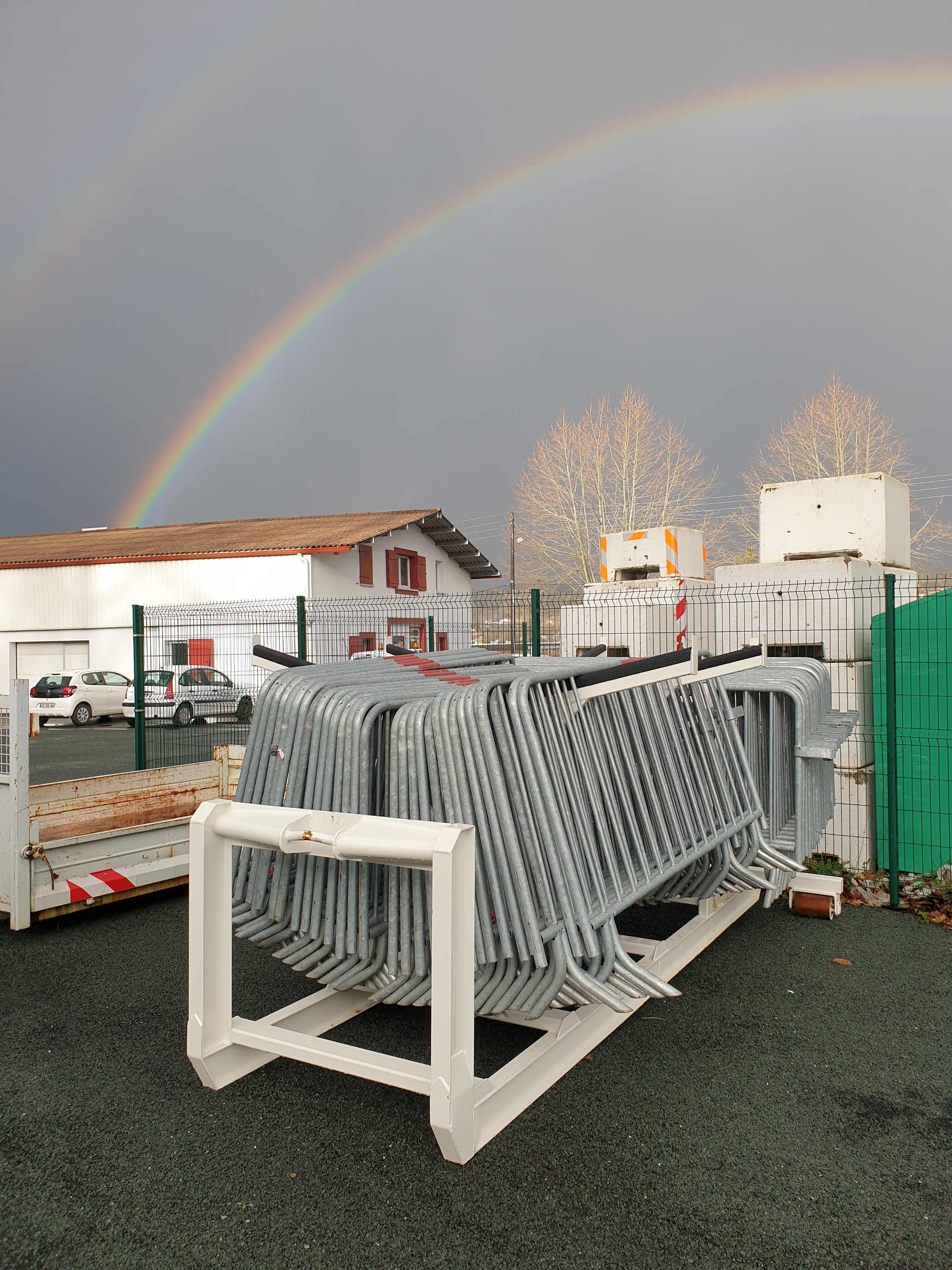 Châssis ampliroll pour 50 à 60 barrières de manifestations - sodimar_1