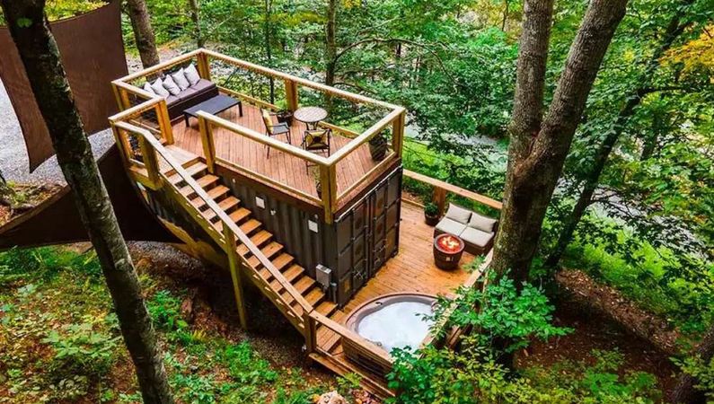 Conteneur aménagé sur mesure selon vos besoins, que ce soit pour des bureaux, des espaces commerciaux ou des installations résidentielles uniques - Pyxis Conteneur_1