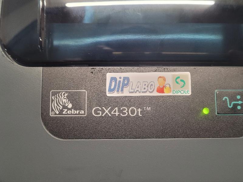 Imprimante d'étiquette thermique ZEBRA GK430T_1