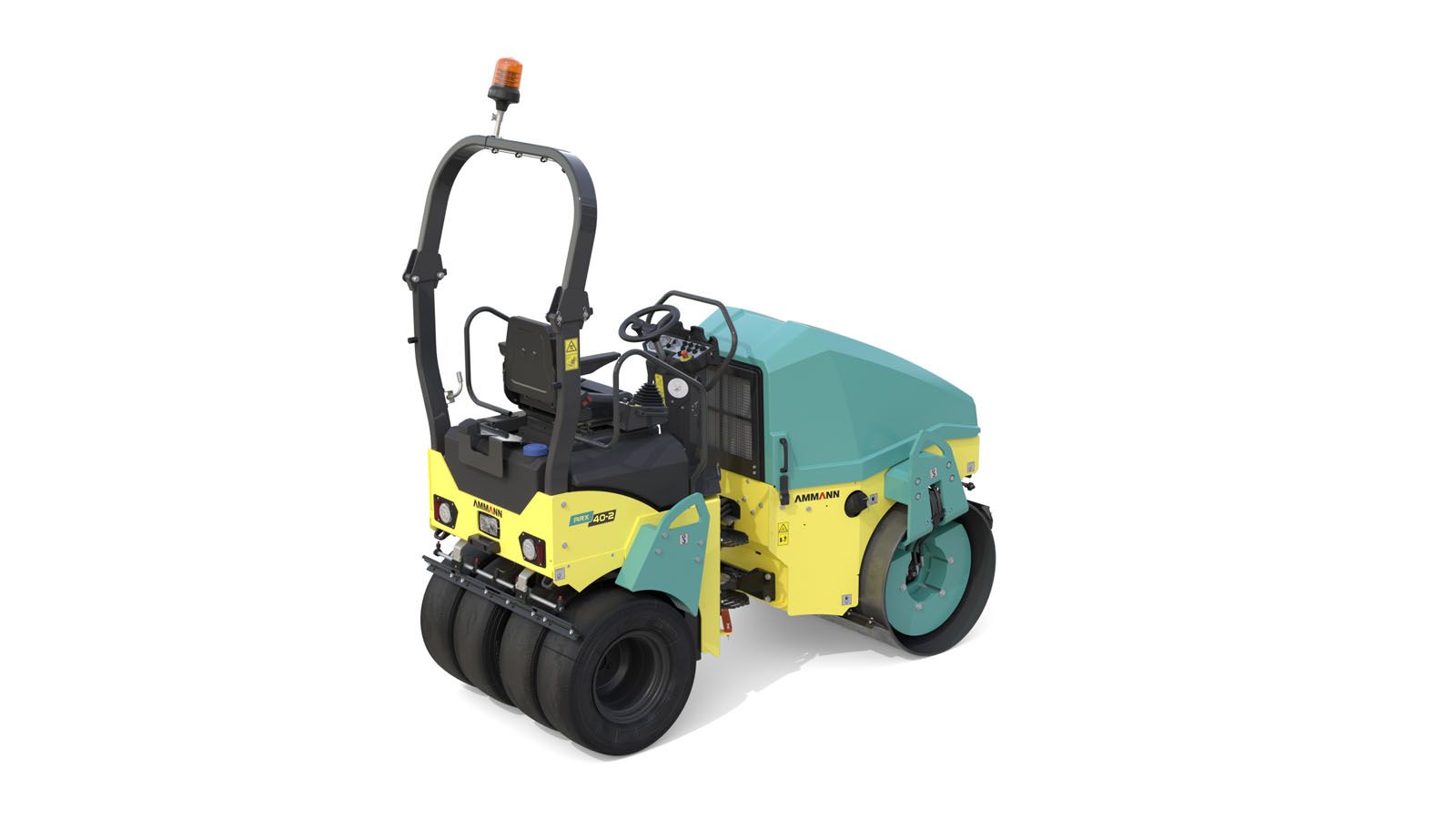 Compacteur tandem ARX 40-2C - Ammann - 4060 kg, bille avant 1300 mm, moteur Kubota norme Tier 4 Final_1