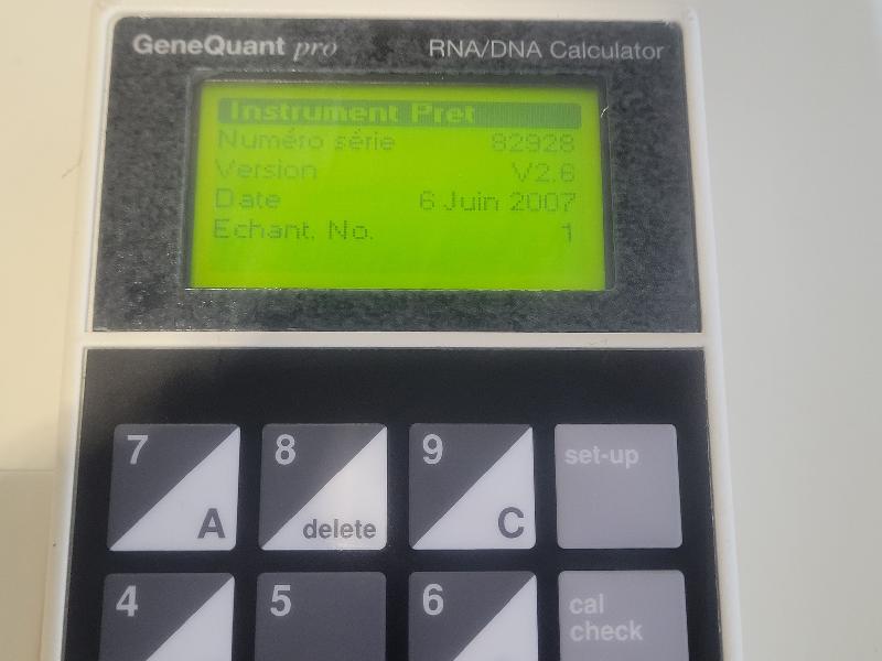 Gene quant pro rna/dna calculateur biochrom_1