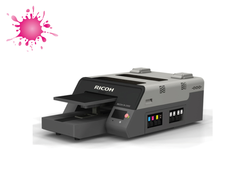 Imprimante DTG de production - Gamme Textile - Ricoh Ri 2000 - Compatible RIP ColorGATE - Plateau interchangeable_1