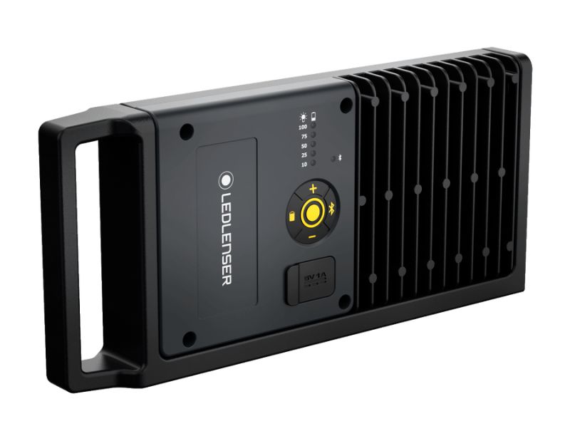 Projecteur LED rechargeable - Ledlenser - 4500 lm - Fonction PowerBank - Étanche IP54 - Bluetooth_1