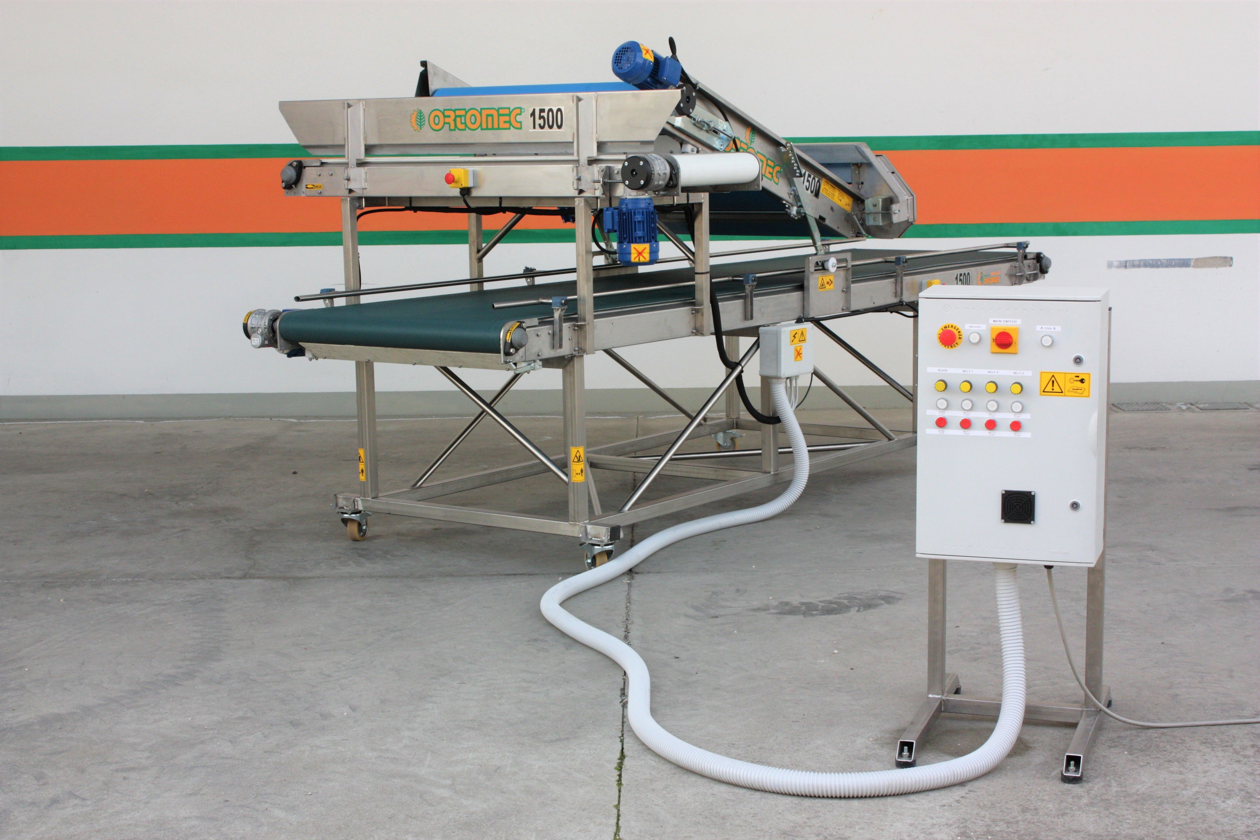 Récolteuse pour float system  foglia1500 - ortomec srl - largeur de la tête de récolte 100 cm_1