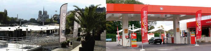 Voiles publicitaires, kakémonos et beachflags - Sur mesure - OUEST ENSEIGNES_1