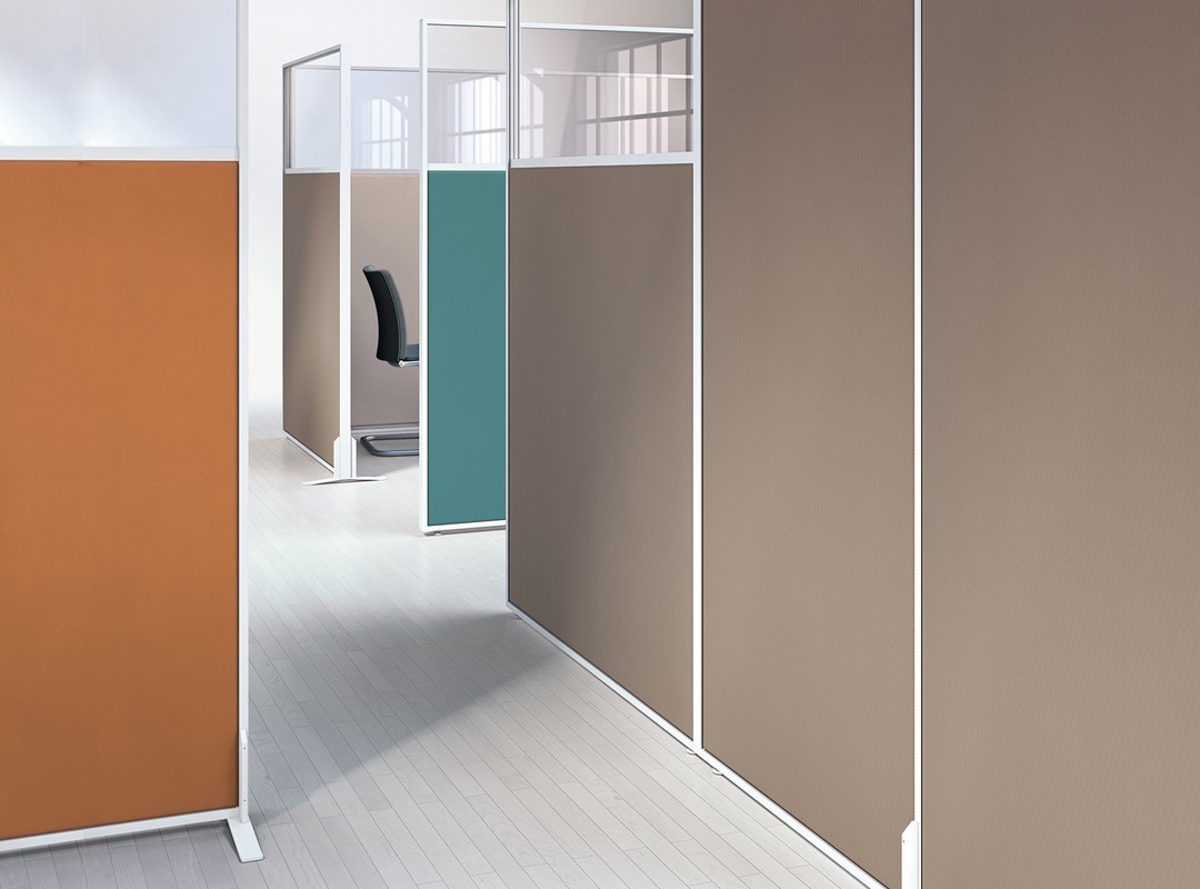 Cloison mobile acoustique pour espaces professionnels flexibles_1