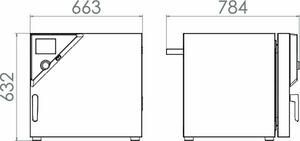 Modèle KT 53 - étuve de laboratoire Binder - capacité 53L, plage de température 4-100°C, refroidissement Peltier_1
