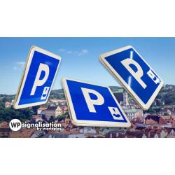 Panneau indication C1B - Parking zone bleue_1